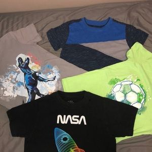 Bundle of boy shirts